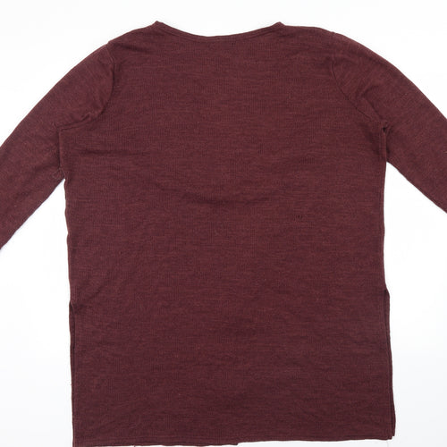 Primark Womens Red   Cardigan Jumper Size L