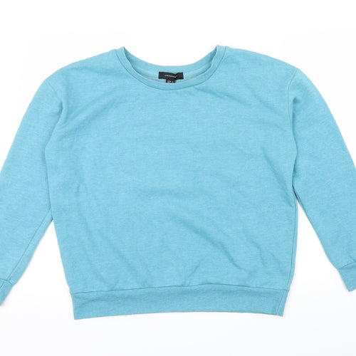 Primark Womens Blue   Henley Jumper Size 12