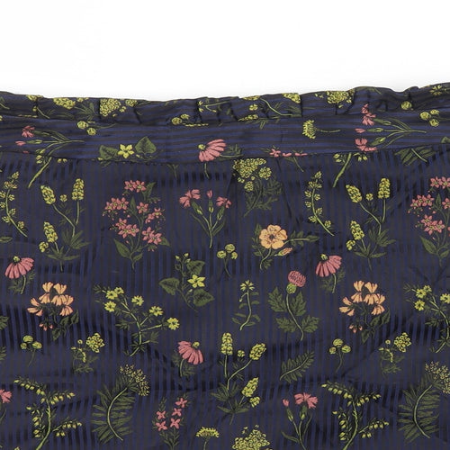 Primark Womens Blue Floral  A-Line Skirt Size 8