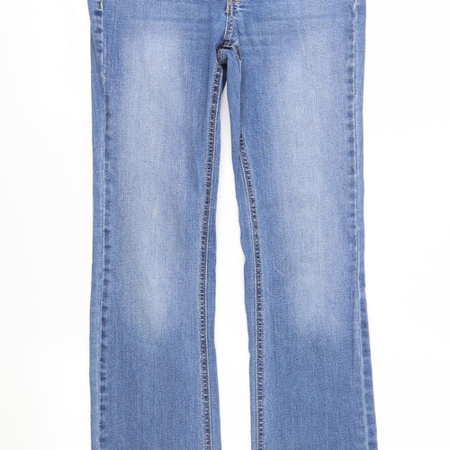 South Womens Black  Denim Bootcut Jeans Size 8 L29 in