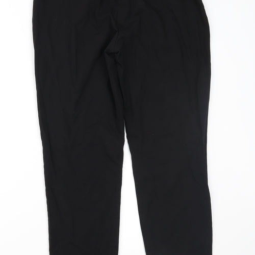 George Womens Black   Trousers  Size 10 L28 in