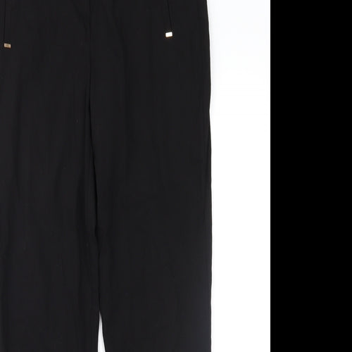 George Womens Black   Trousers  Size 10 L28 in