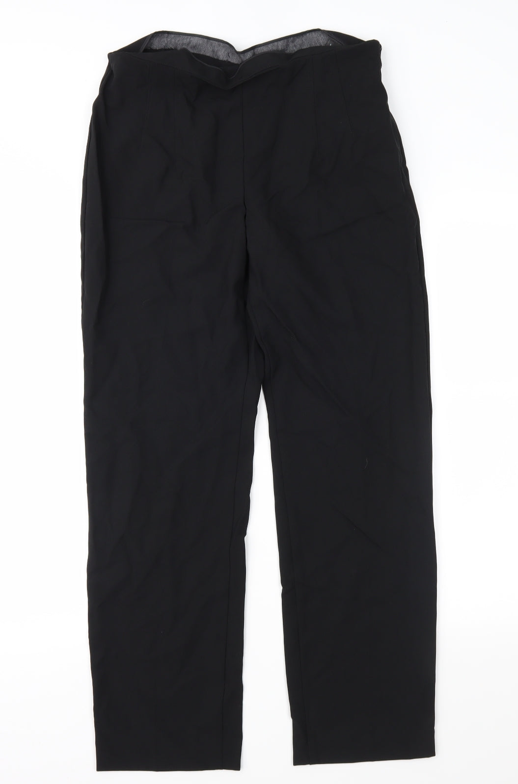 Marks and Spencer Womens Black   Trousers  Size 12 L27 in