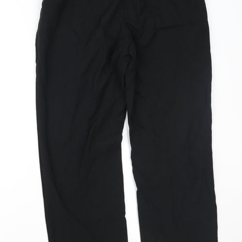 Marks and Spencer Womens Black   Trousers  Size 12 L27 in