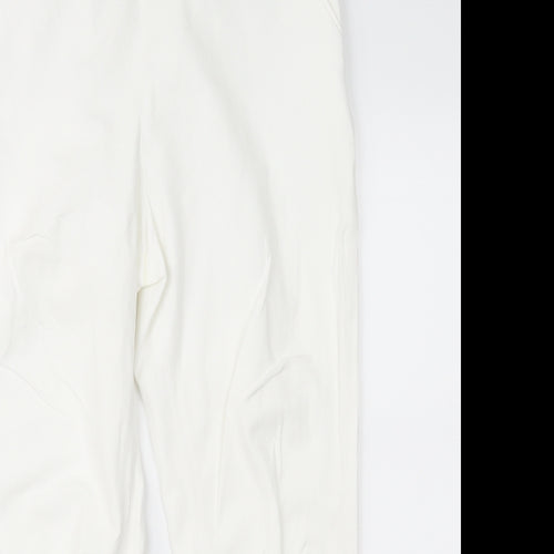 Precis Womens White   Capri Trousers Size 12 L23 in