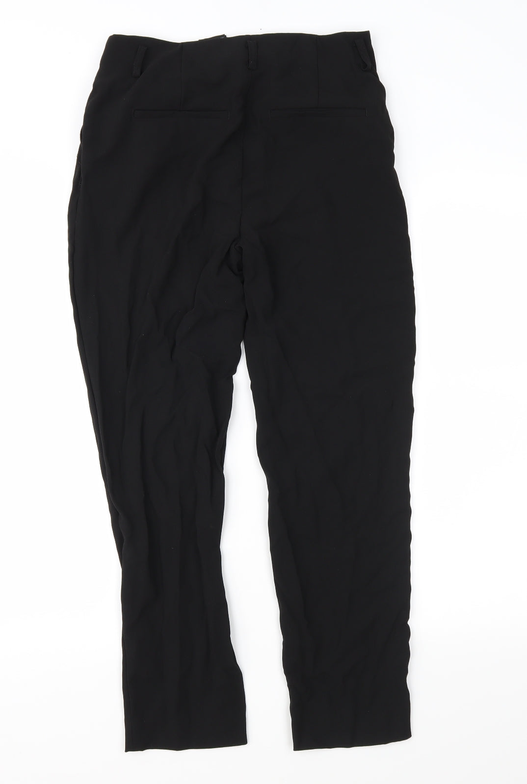 H&M Womens Black   Trousers  Size 8 L26 in