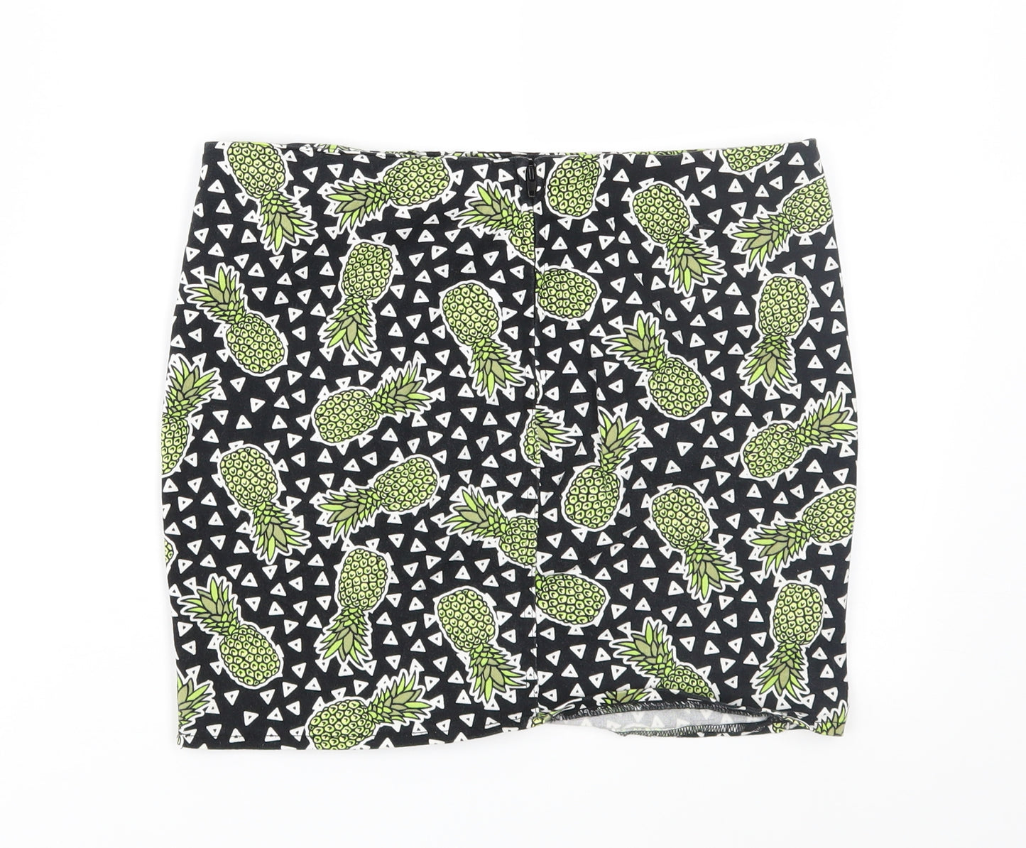 Divided Womens Black Geometric  Straight & Pencil Set Size 8