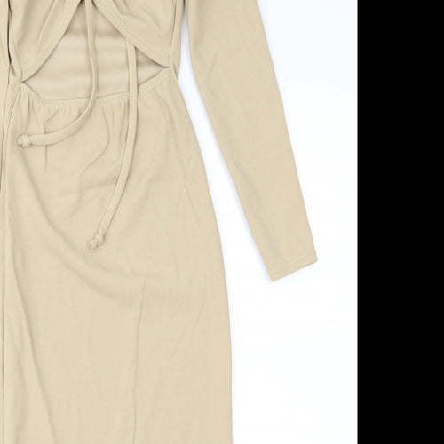 Pretty Lady Womens Brown   Sheath  Size 8
