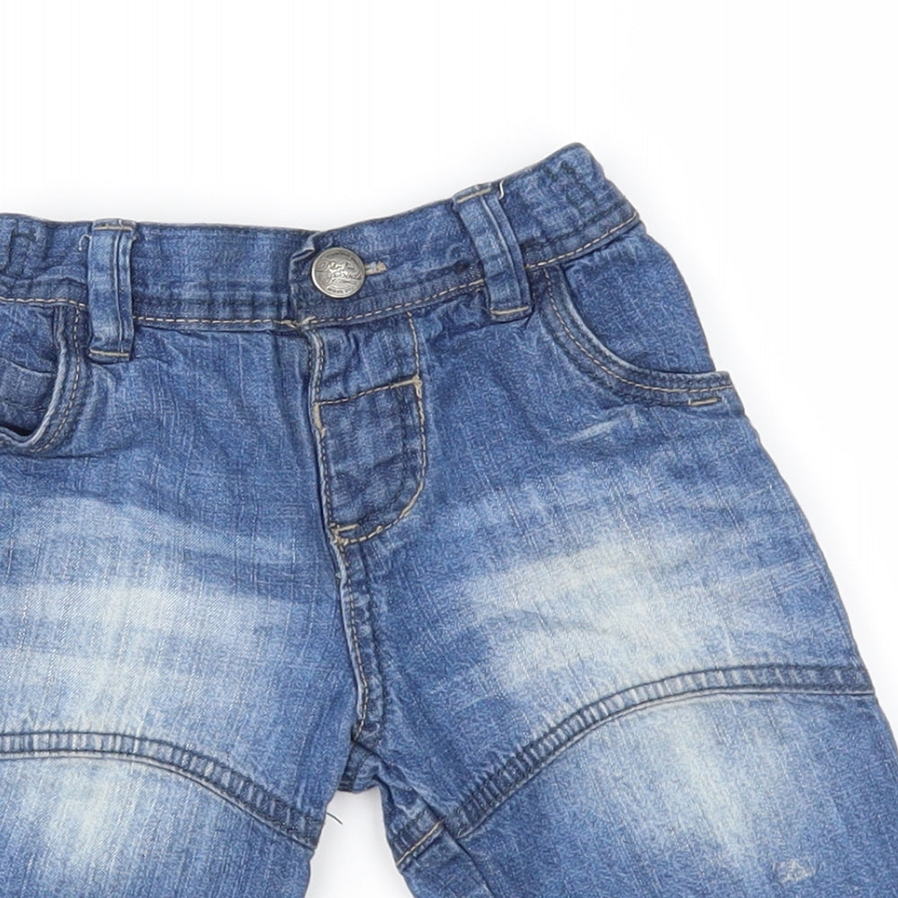 TU Boys Blue  Denim Cropped Jeans Size 3 Years