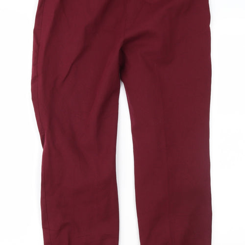 Lands' End Womens Red   Trousers  Size 10 L26 in