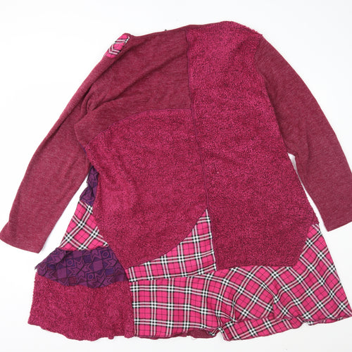 Joe Browns Womens Pink Geometric  Fit & Flare  Size 22