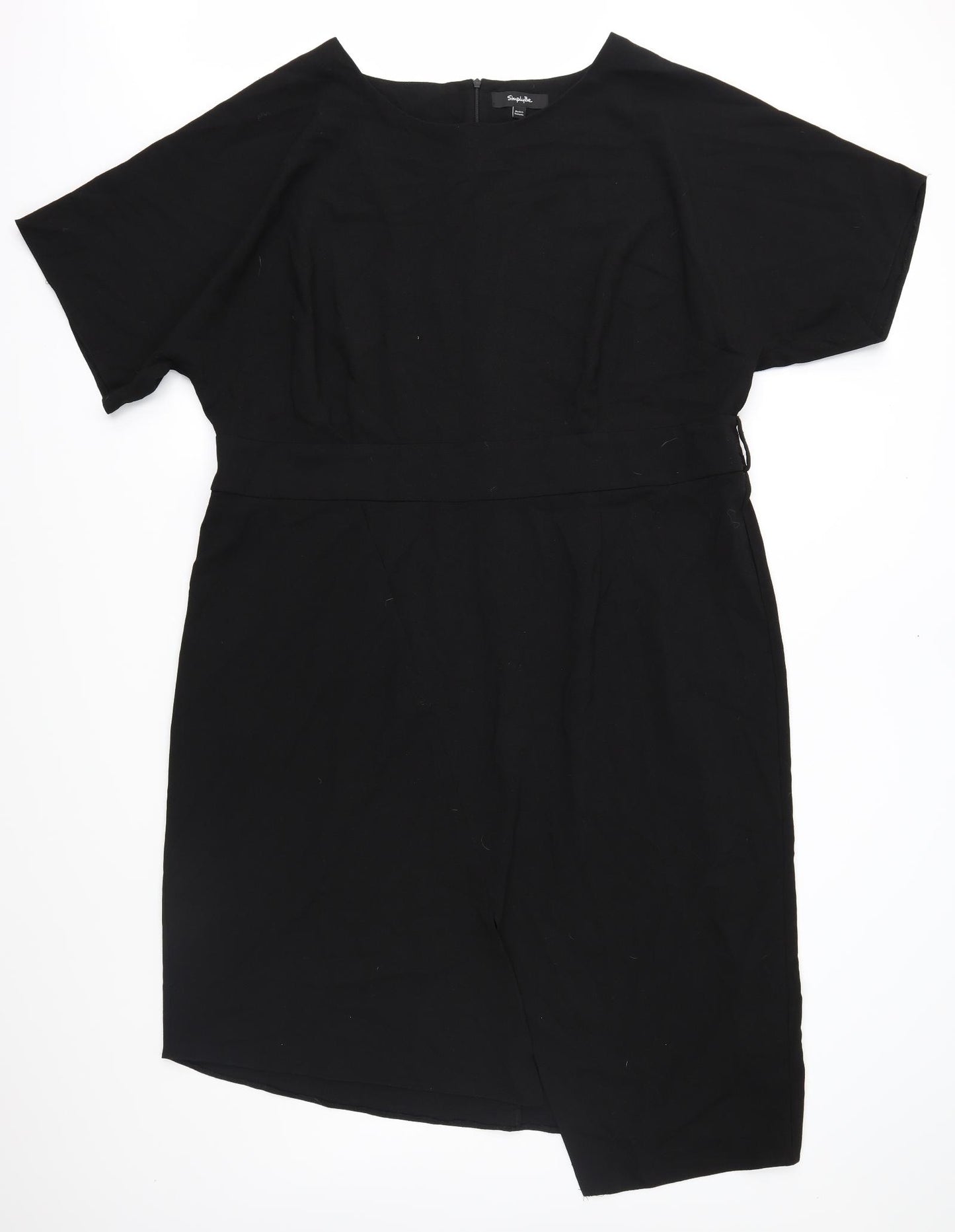 Simply Be Womens Black   Pencil Dress  Size 22