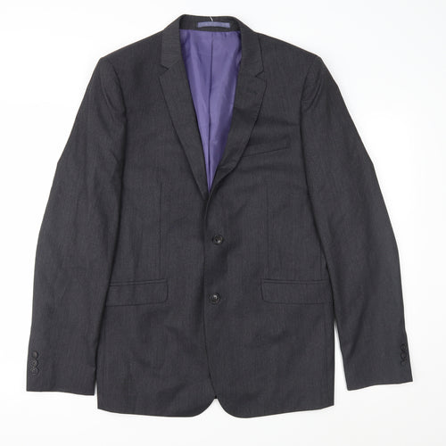 Marks and Spencer Mens Grey   Jacket Suit Jacket Size 40