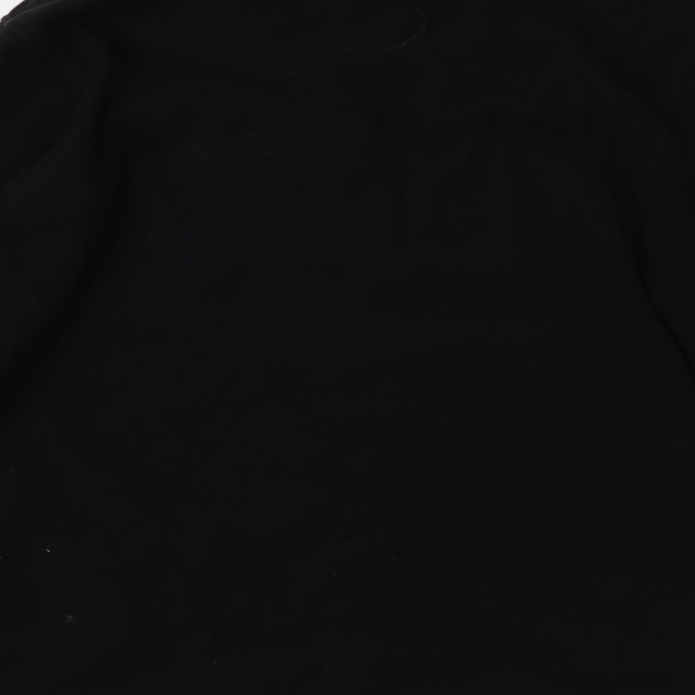 Premium Mens Black  Fleece Jacket  Size L