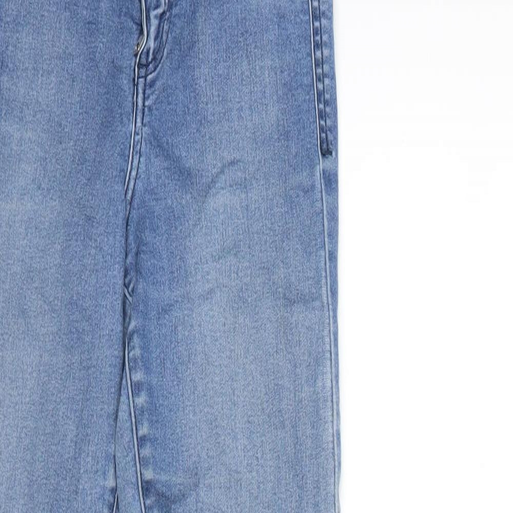 H&M Womens Blue  Denim Skinny Jeans Size 24 in L30 in