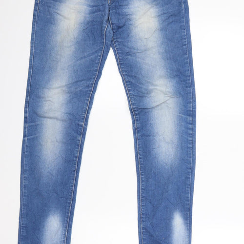 adora's Womens Blue  Denim Skinny Jeans Size 10 L31 in