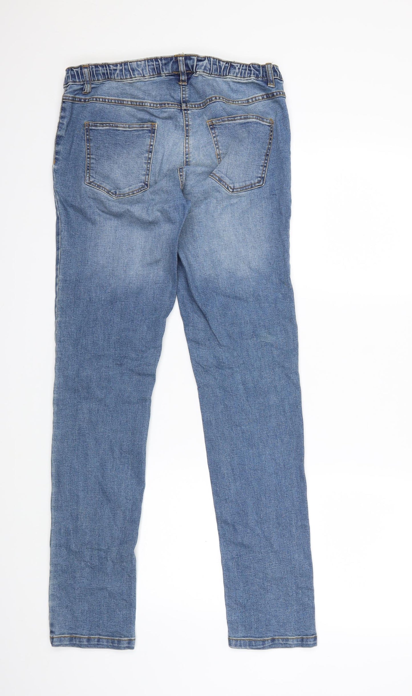 Preworn Womens Blue  Denim Skinny Jeans Size 30 in L30 in