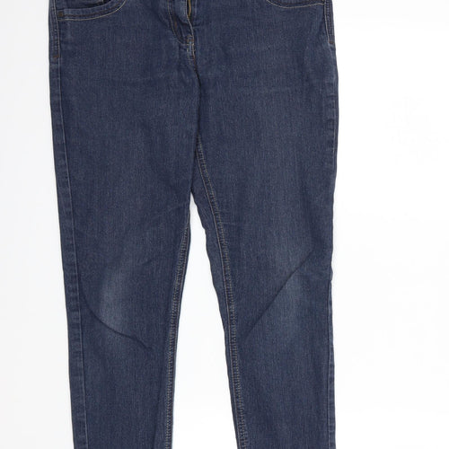 Avenue Womens Blue  Denim Skinny Jeans Size 12 L27 in