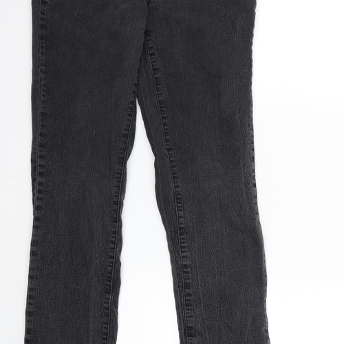 Dorothy Perkins Womens Grey  Denim Skinny Jeans Size 10 L27 in