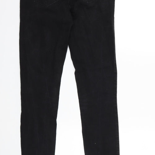 Dorothy Perkins Womens Black  Denim Skinny Jeans Size 8 L30 in