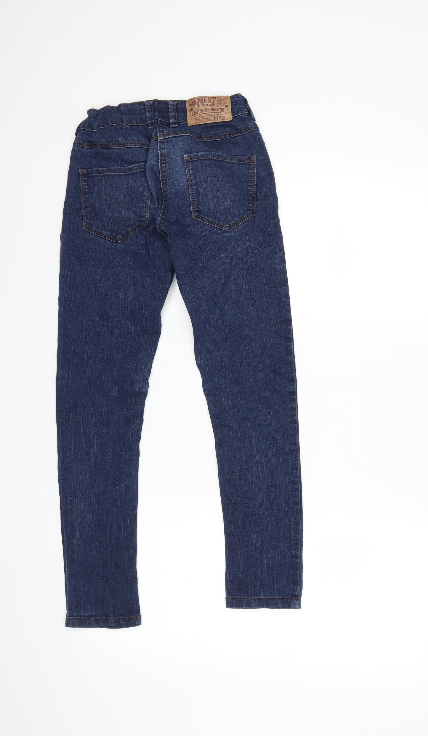 NEXT Girls Blue  Denim Skinny Jeans Size 10 Years