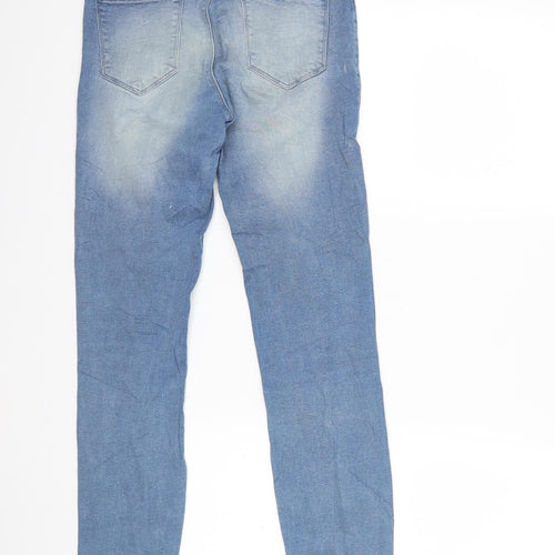 Janina Womens Blue  Denim Skinny Jeans Size 6 L27 in