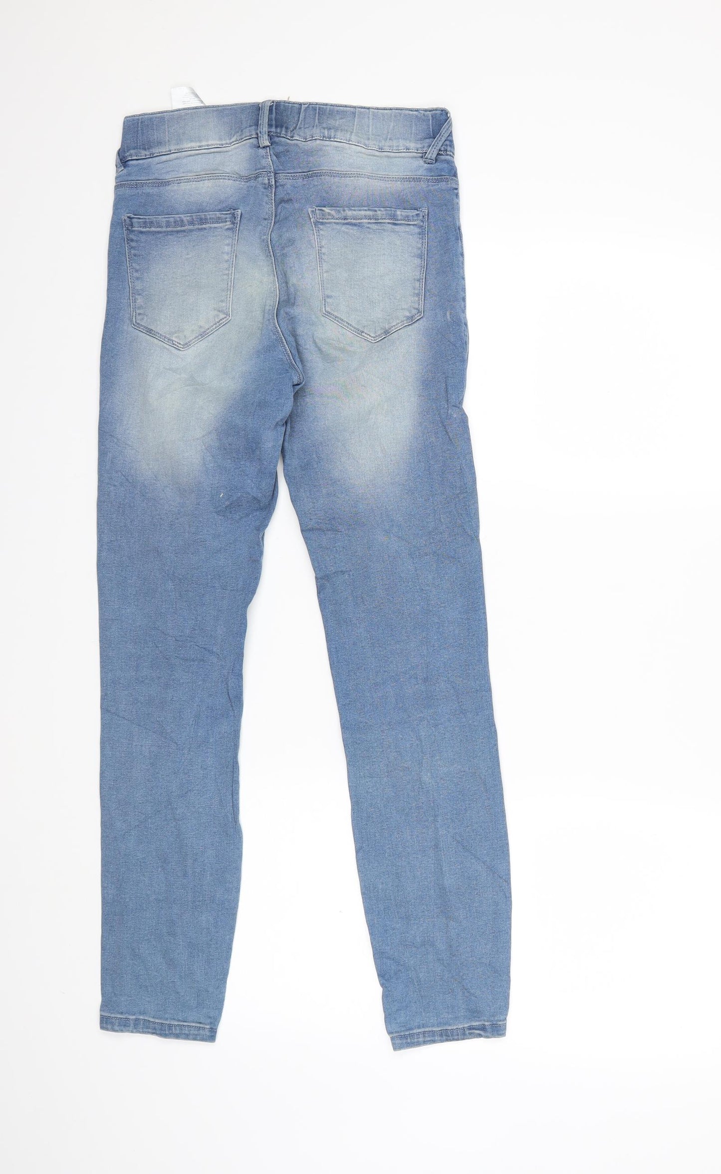 Janina Womens Blue  Denim Skinny Jeans Size 6 L27 in