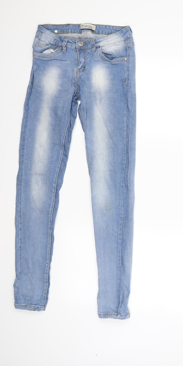 Daysie Womens Blue Denim Skinny Jeans Size 26 in L28 in