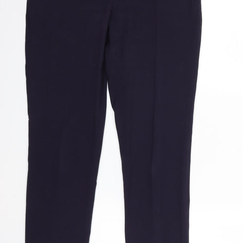 H&M Womens Blue   Trousers  Size 10 L28 in