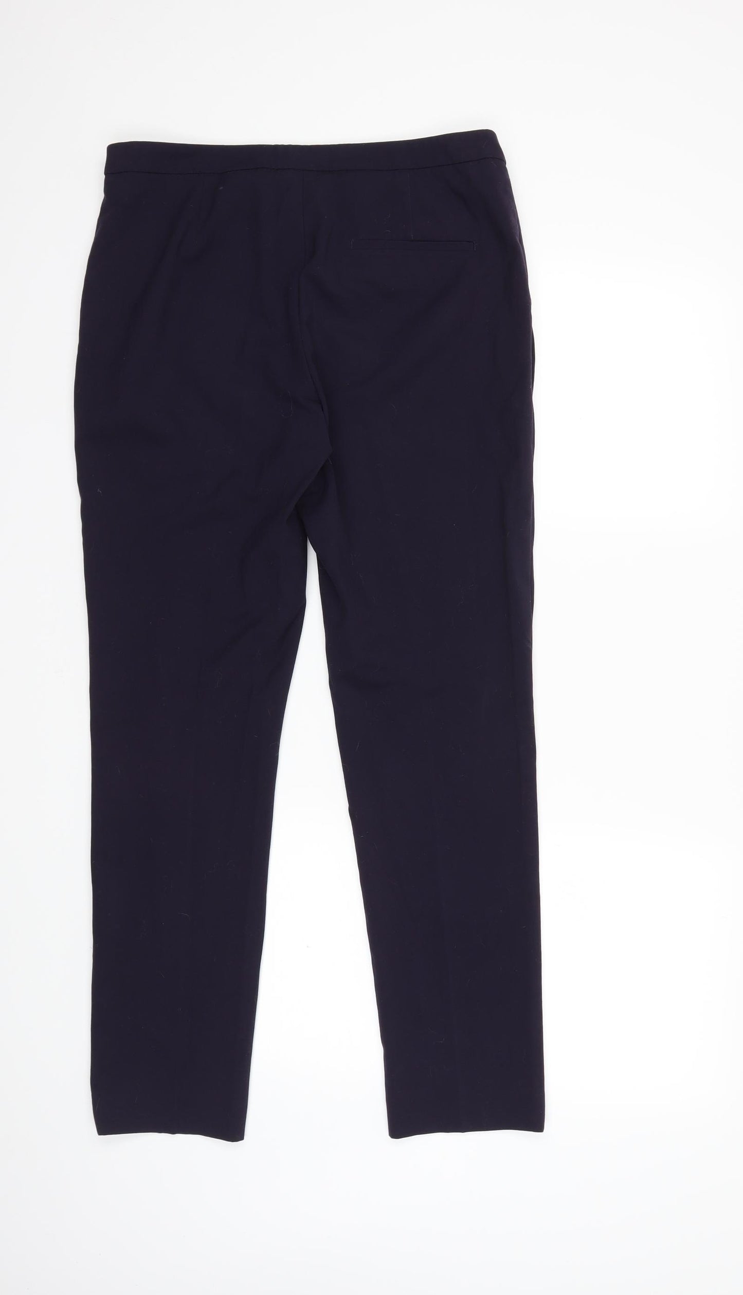 H&M Womens Blue   Trousers  Size 10 L28 in