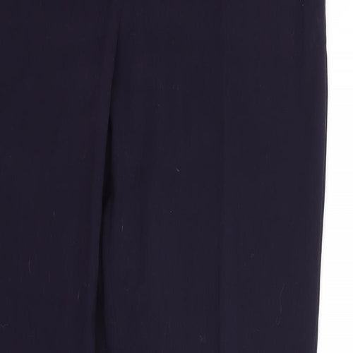 H&M Womens Blue   Trousers  Size 10 L28 in