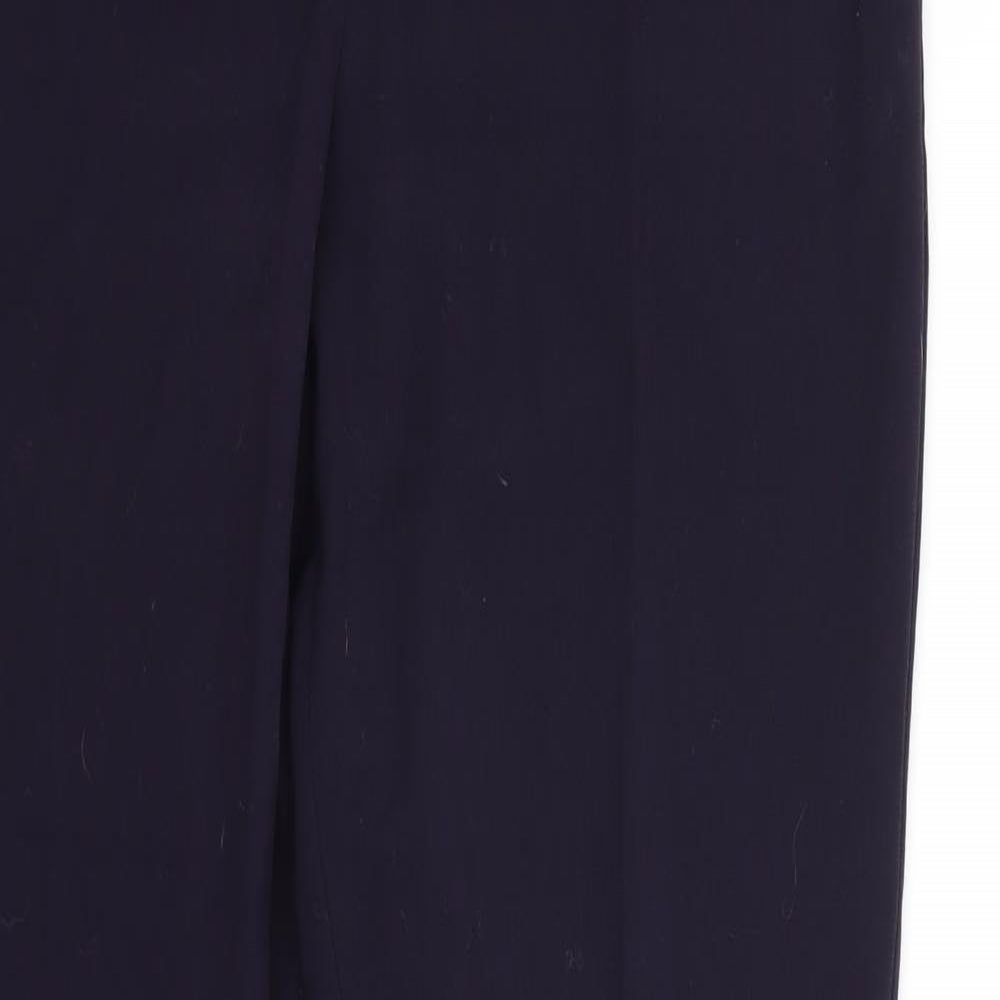 H&M Womens Blue   Trousers  Size 10 L28 in