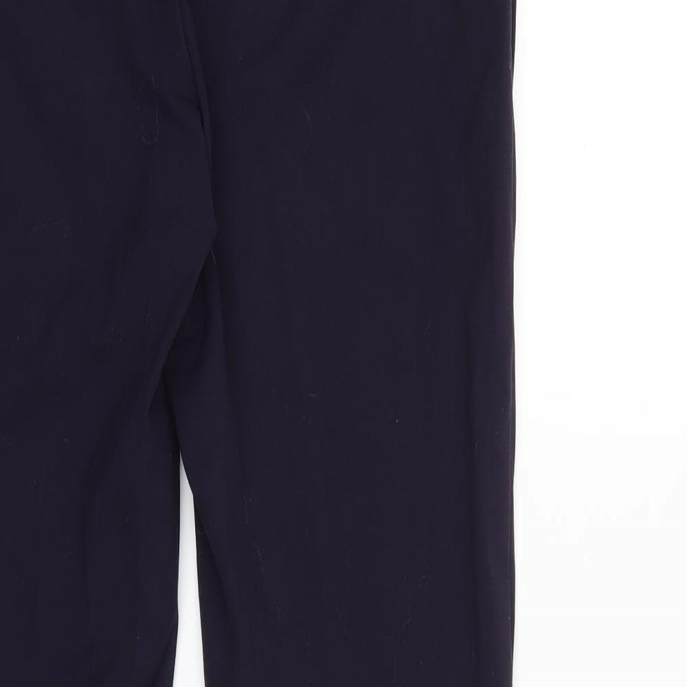 H&M Womens Blue   Trousers  Size 10 L28 in