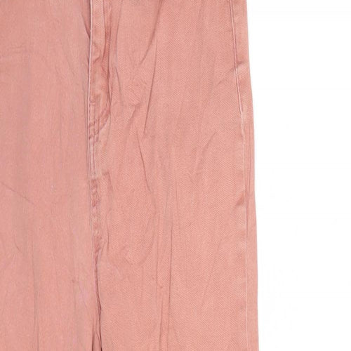 F&F Womens Pink  Denim Skinny Jeans Size 6 L25 in