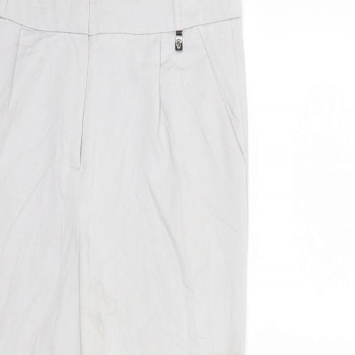 RESERVED Womens Grey   Trousers  Size 8 L26 in