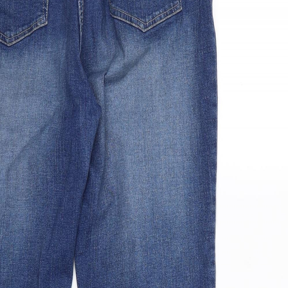 JDV Womens Blue  Denim Bootcut Jeans Size 16 L29 in