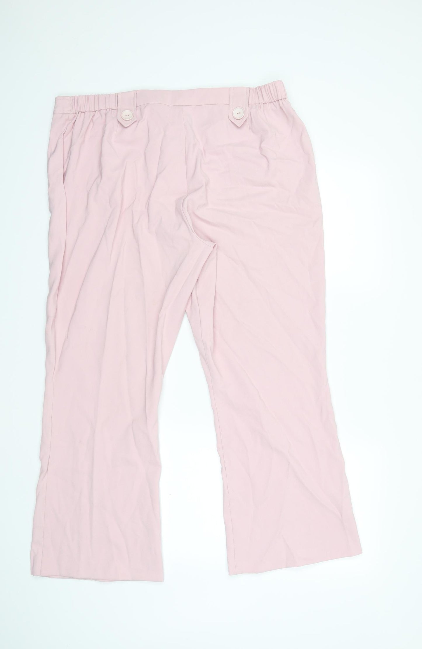 Agenda Womens Pink   Trousers  Size 22 L28 in