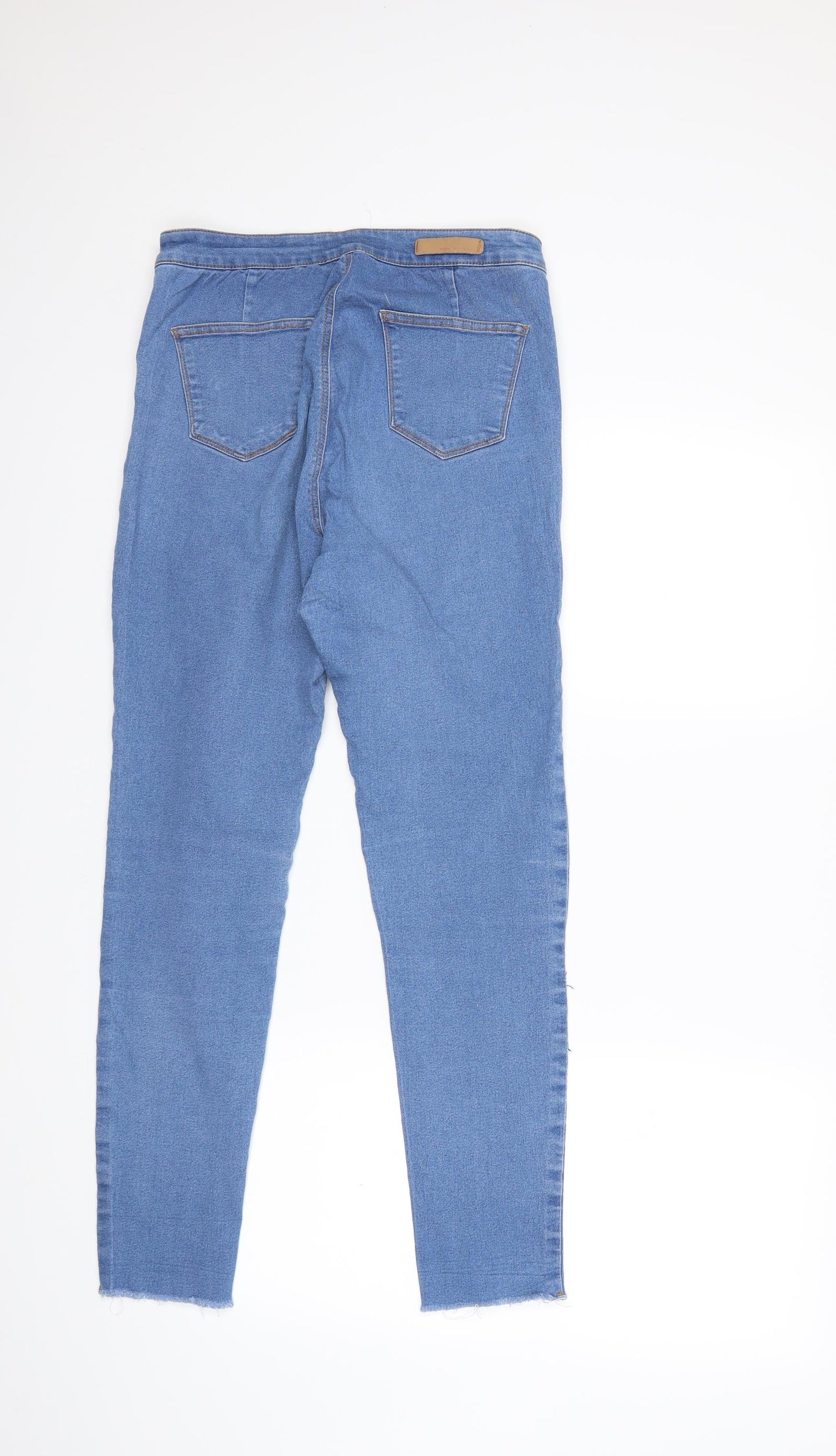 Terronova Womens Blue  Denim Skinny Jeans Size 12 L26 in