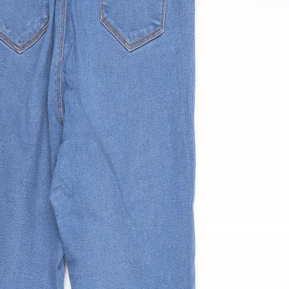 Terronova Womens Blue  Denim Skinny Jeans Size 12 L26 in