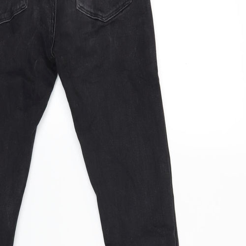 Zara Womens Black  Denim Skinny Jeans Size 8 L26 in