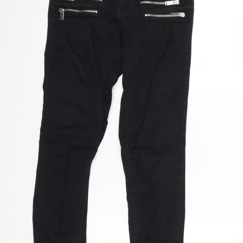 g perfect jeans Womens Black  Denim Skinny Jeans Size 6 L27 in