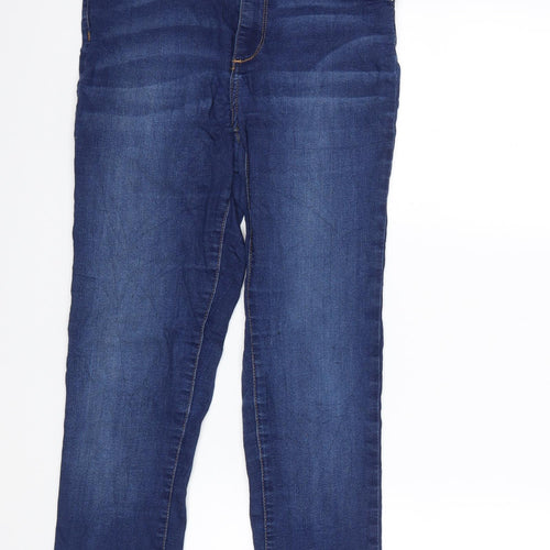 Never Denim Womens Black  Denim Skinny Jeans Size L L27 in