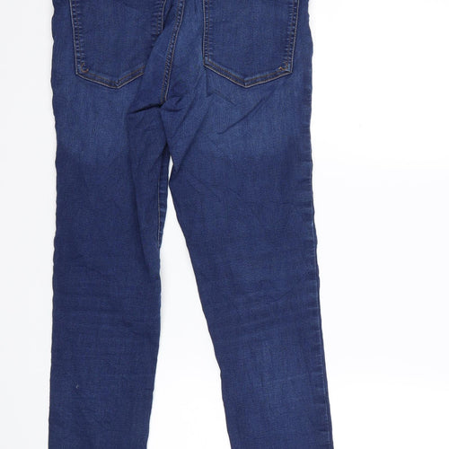 Never Denim Womens Black  Denim Skinny Jeans Size L L27 in