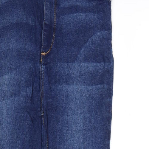 Never Denim Womens Black  Denim Skinny Jeans Size L L27 in