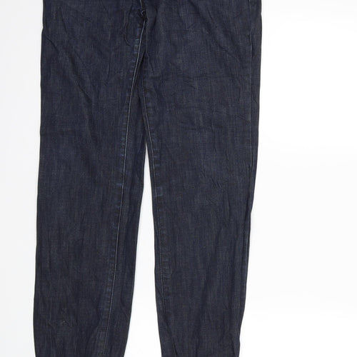 Preworn Womens Blue  Denim Tapered Jeans Size 29 in L34 in