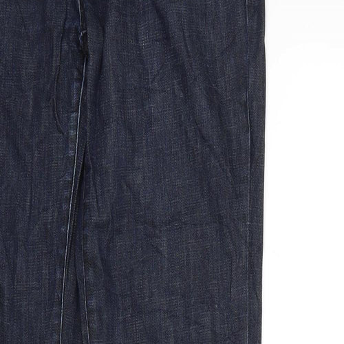Preworn Womens Blue  Denim Tapered Jeans Size 29 in L34 in