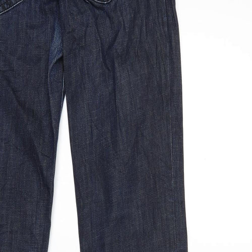 Preworn Womens Blue  Denim Tapered Jeans Size 29 in L34 in