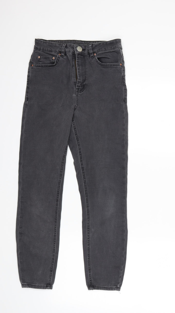 ASOS Womens Grey Denim Skinny Jeans Size 26 in L30 in