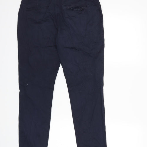 Yessica Womens Blue   Trousers  Size 12 L26 in