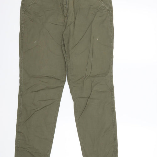 Papaya Womens Green   Trousers  Size 12 L26 in
